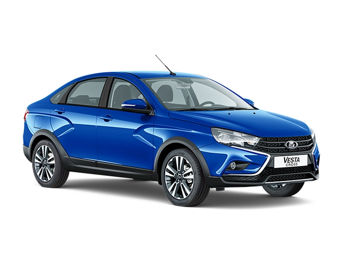 Lada Vesta Cross Ярко-синий "Дайвинг"