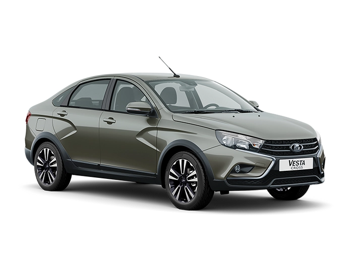 Lada Vesta Cross Серо-голубой "Фантом"
