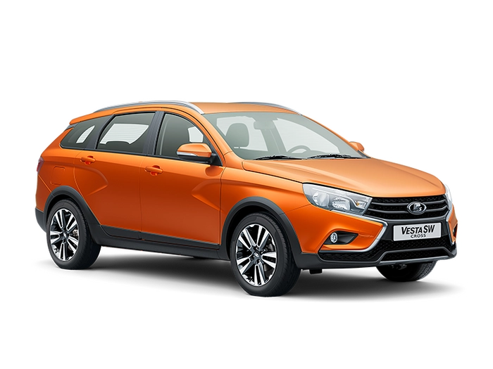 Lada Vesta SW Cross Оранжевый "Марс"