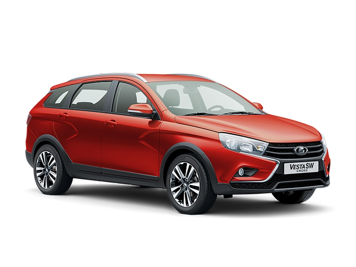 Lada Vesta SW Cross Красный "Сердолик"