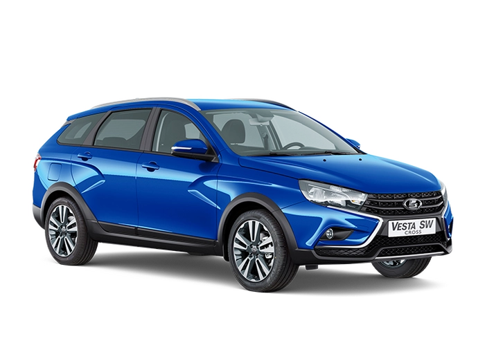 Lada Vesta SW Cross Ярко-синий "Дайвинг"