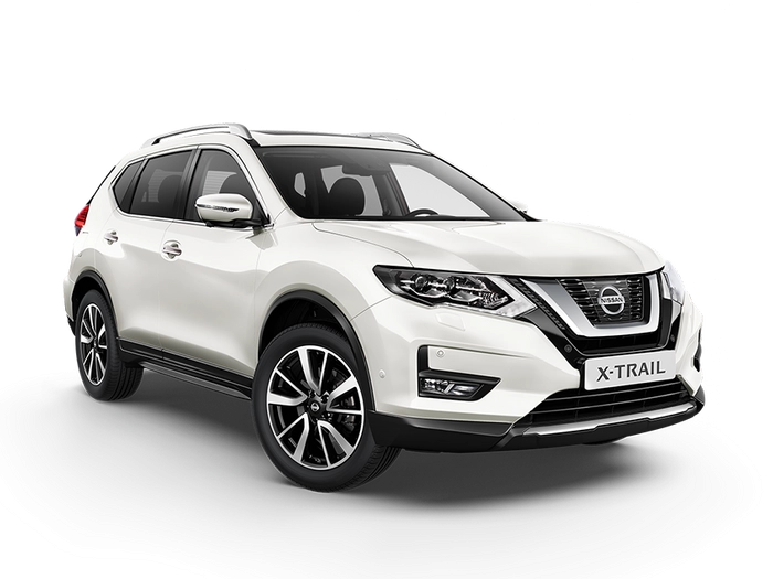 Nissan X-Trail Белый неметаллик