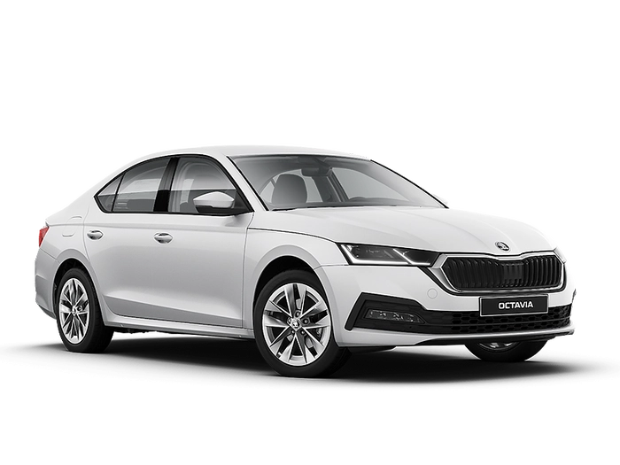 Skoda Octavia Белый