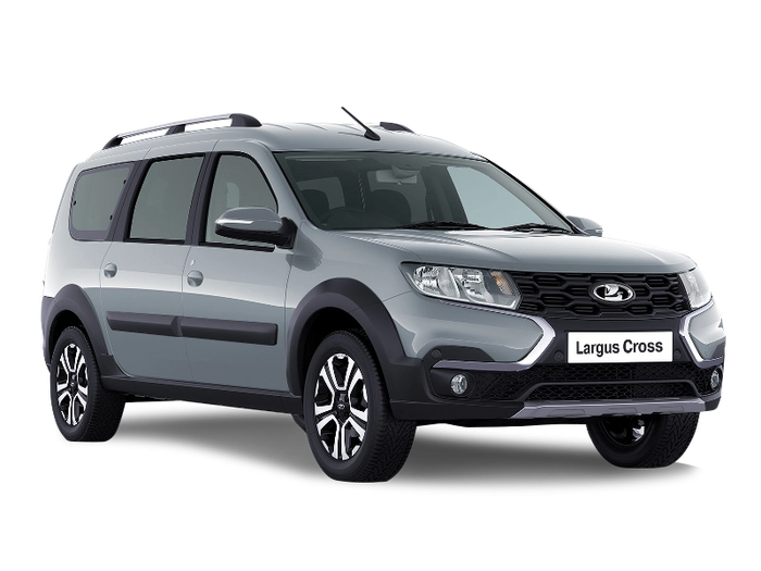 Lada Largus Cross Серое плато